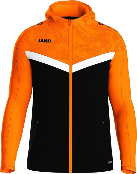 Noir, Fluorescent Orange