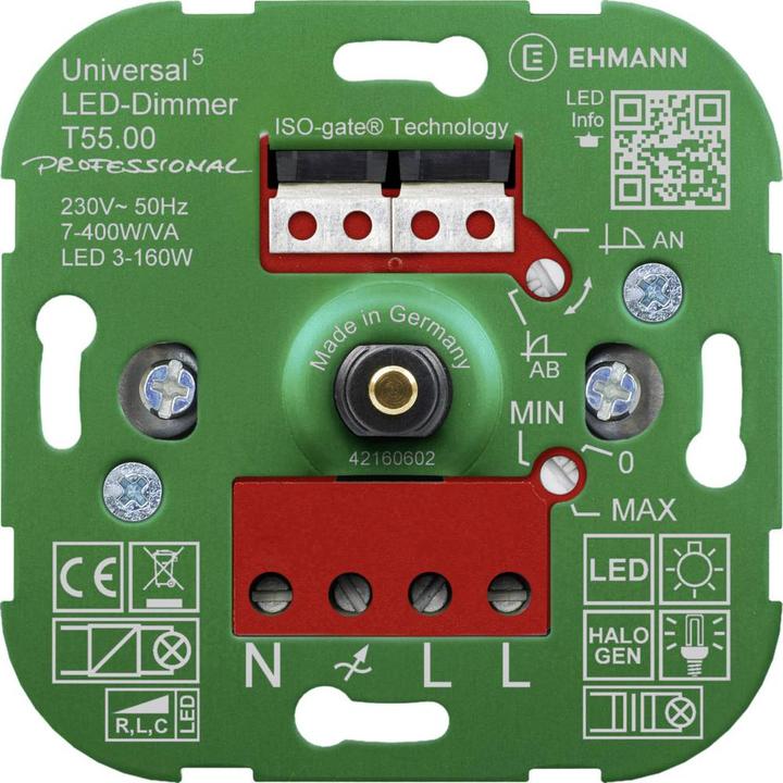 Ehmann LED UnterputzDimmer Professional