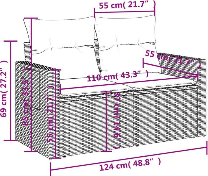 Actual product image VidaXL Hecklingen