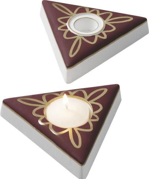 Actual product image Knorr Prandell Tealight holder mould 11.5x11.5 cm colourless