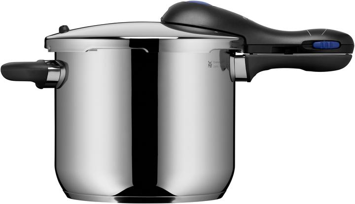 Actual product image WMF Pressure cooker 3tlg 6,5+3l large cooking signal Perfect Plus Induction (22 cm, Pan set + pot set, Stainless steel)