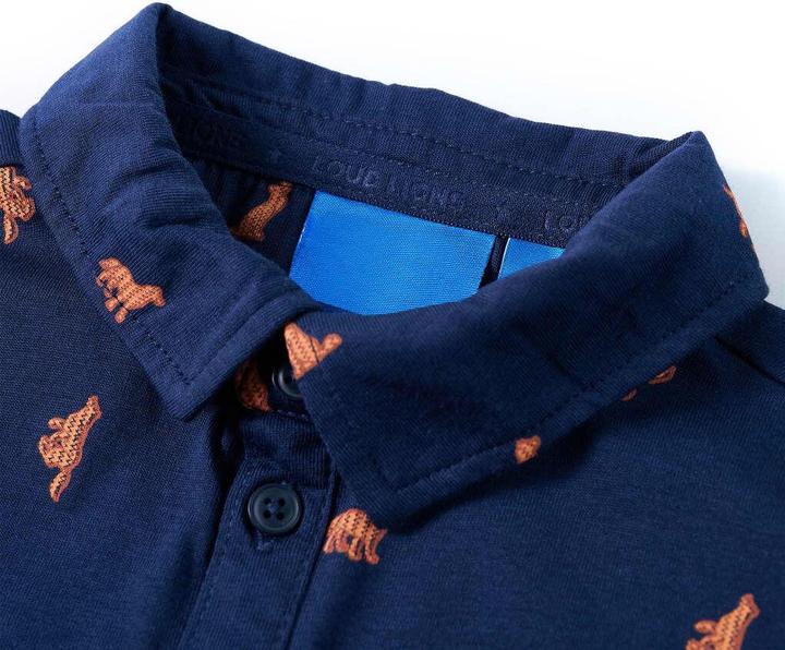 Immagine prodotto VidaXL Camicia da bambino blu navy 92,Materiale: 100 % cotone,Colore (92)