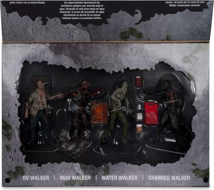 Actual product image McFarlane The Walking Dead Actionfiguren 4er-Pack Walkers 13 cm