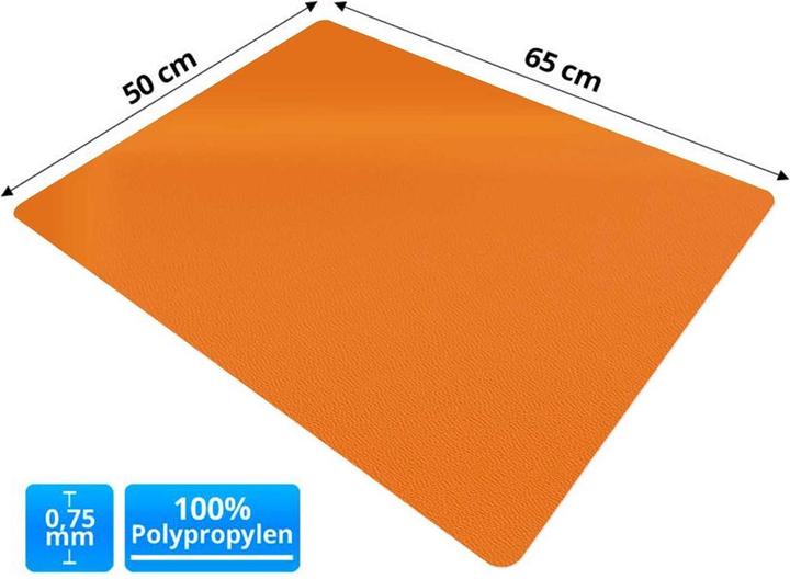 Produktbild Casa Pura Orange Schreibtischunterlage (65 x 50 cm)