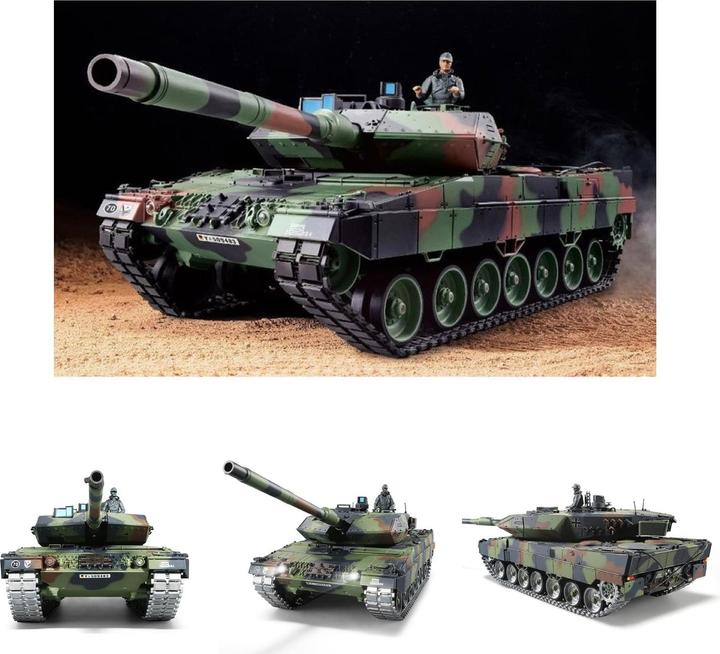 Actual product image Es-toys German Leopard 2A6 (RTR Ready-to-Run)