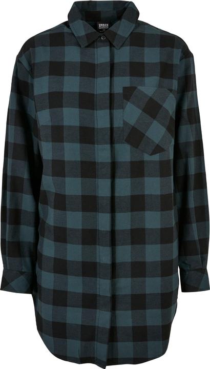 Produktbild Urban Classics Ladies Oversized Check Flannel Shirt Dress (XXL)