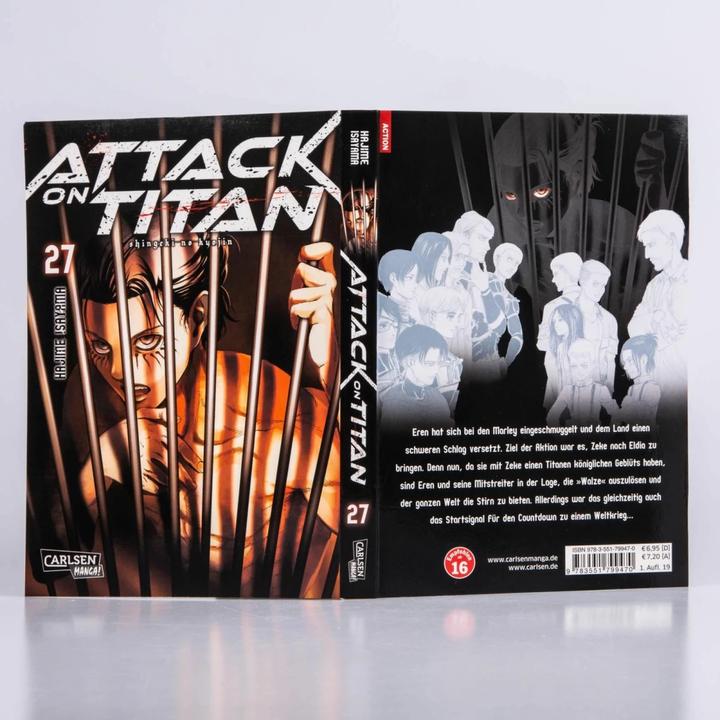 Produktbild Attack on Titan 27 (Deutsch, Hajime Isayama, 2019)