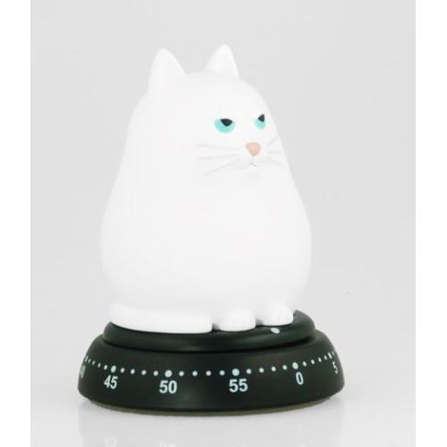 Bengt EK Design Timer Cat white
