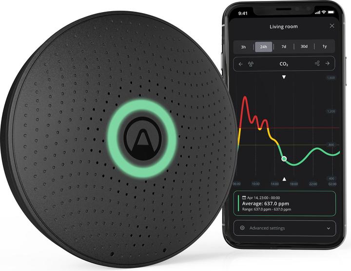 Actual product image Airthings Wave Plus