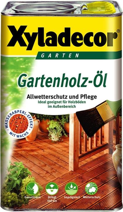 Xyladecor Olio di legno da giardino (Incolore, 2.50 l)