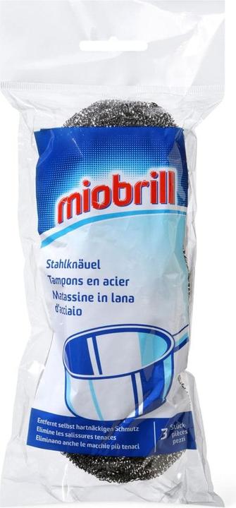 Miobrill Stahlknäuel (3 Stk.)