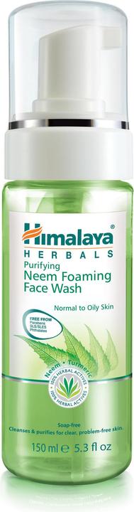 Immagine prodotto Himalaya Herbals Purifying Neem Foaming Face Wash Prevents Pimples Purifies Cleanses All Skin Type 150ml (Schiuma, 150 ml)