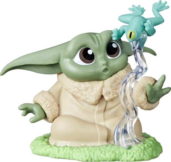 Produktbild Hasbro Star Wars The Bounty Collection Series 7, Grogu Mini Action Figure, Froggy Force Pose, 2.25-Inch Sta (1 x)