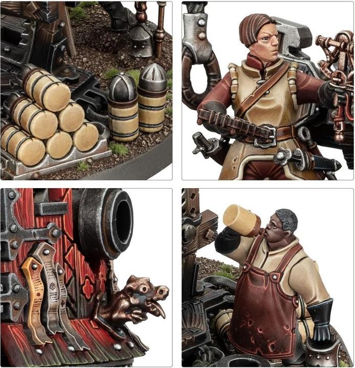 Image du produit Games Workshop Warhammer AoS - Cities of Sigmar Grand Canon d'Ironweld (Matières plastiques)