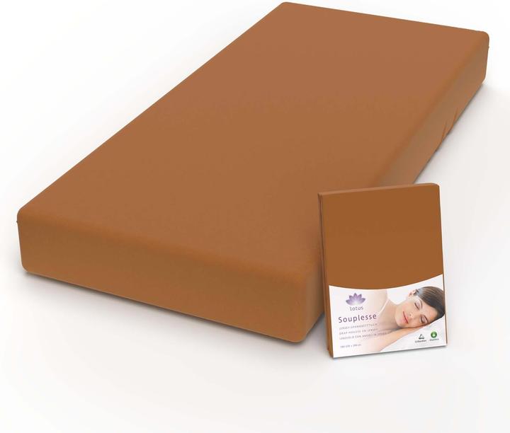 Image du produit Lotus Bettwaren Drap-housse en jersey Souplesse (160 x 200 cm, 140 x 200 cm)