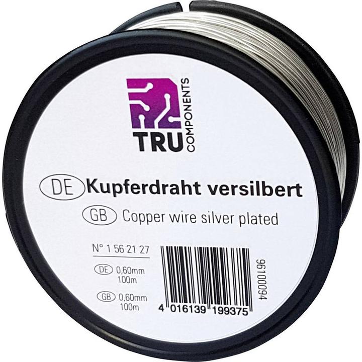 Produktbild Tru Components Kupferdraht (50 m)