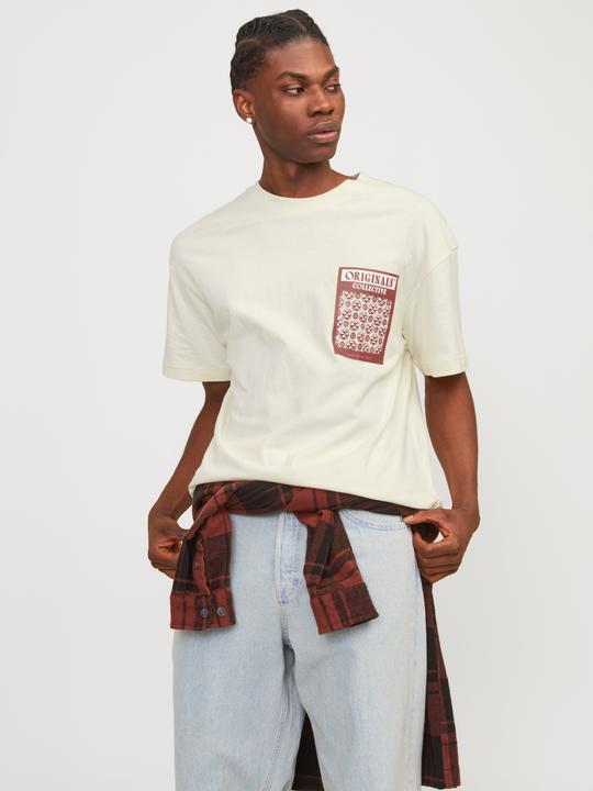 Immagine prodotto Jack & Jones T-shirt stampata con scollo rotondo (M)