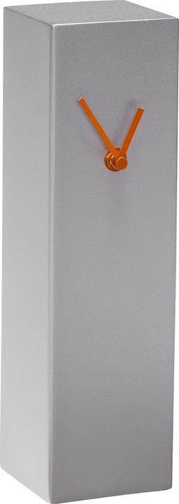 Hübsch Hour Clock Metallic Grey