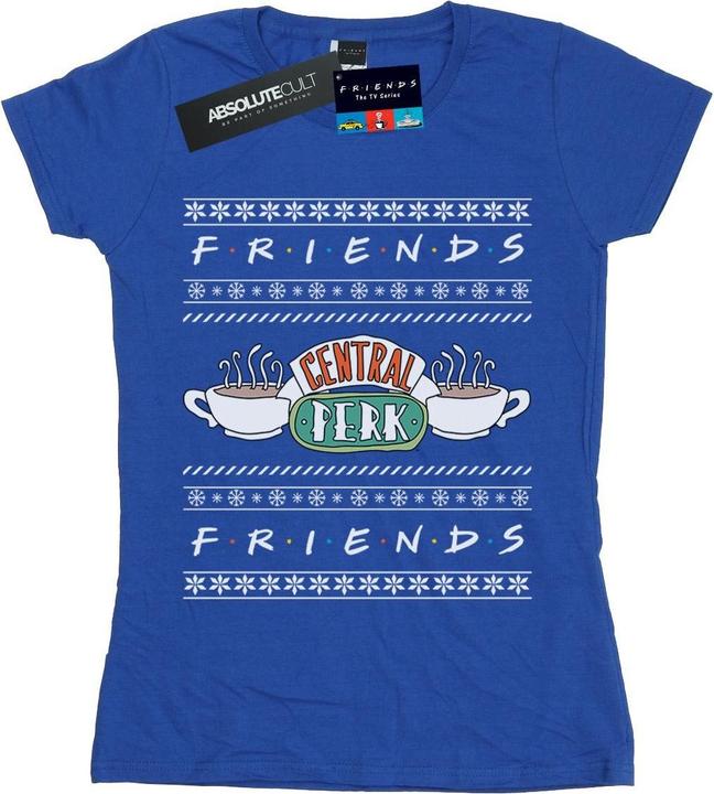 Image du produit Friends - T-shirt FAIR ISLE CENTRAL PERK - Femme (XXL)
