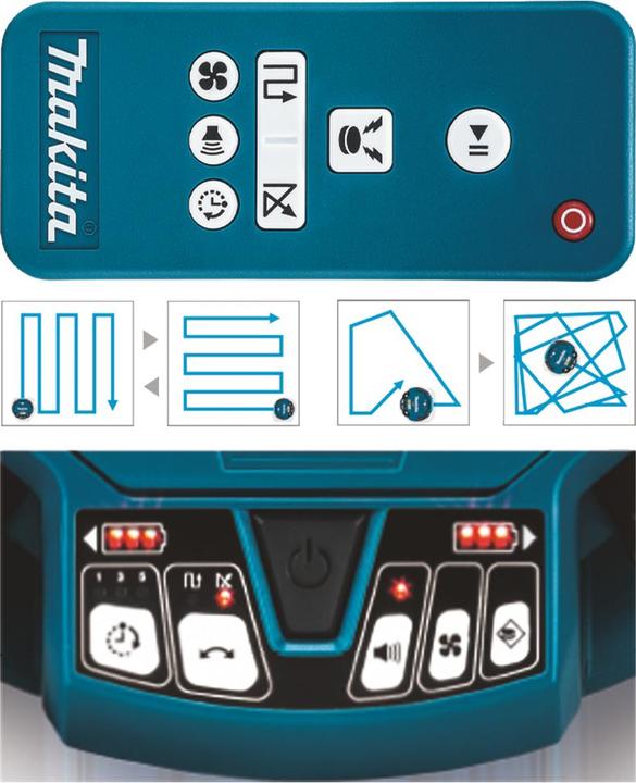 Productafbeelding Makita Drc200z (Robotstofzuiger)