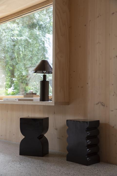 Productafbeelding Zuiver Kruk Kegels Glanzend Bruin (30 x 21 x 45 cm)