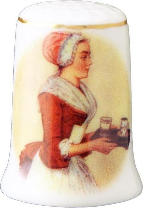 Produktbild Reutter Fingerhut Porzellan, Das Schokoladenmädchen