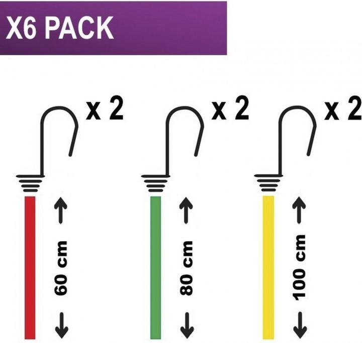 Immagine prodotto Master Lock Set di corde di tensione in gomma