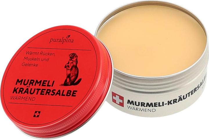 Image du produit Puralpina Pommade aux herbes Murmeli chauffante (1 x, 100 ml, 120 g)
