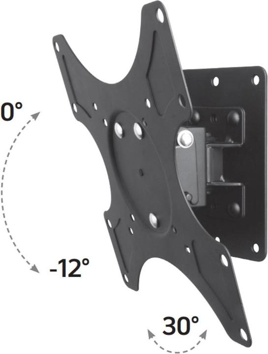 Actual product image Techly Tiltable Wall Bracket (Wall, 37", 25 kg)