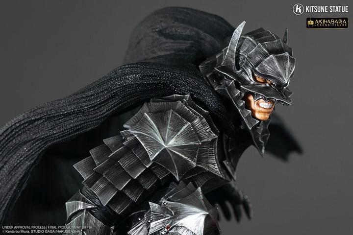 Actual product image Kitsune Statue Berserk Akihabara Legend Figure PVC Statue 1/8 Guts (Berserk Armour) 26 cm