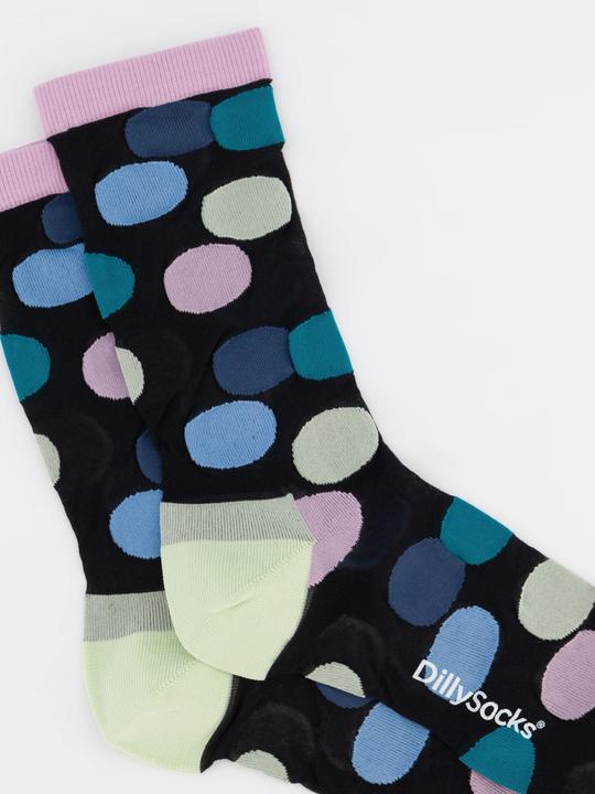 Immagine prodotto DillySocks Calzini "Premium" neri (Confezione singola, 35 - 38)