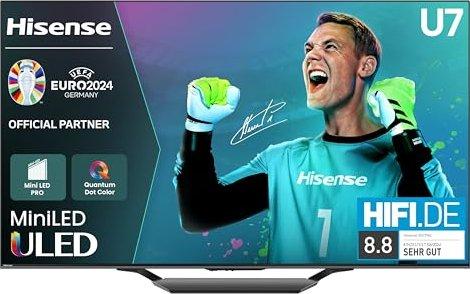 Image du produit Hisense TV 55U7NQ (55", Mini-LED, 4K, 2024)