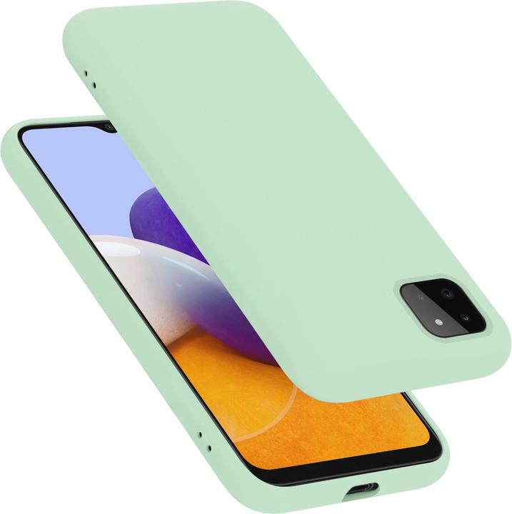 Produktbild Cadorabo TPU Liquid Silicone Case Hülle (Samsung Galaxy A22 5G)
