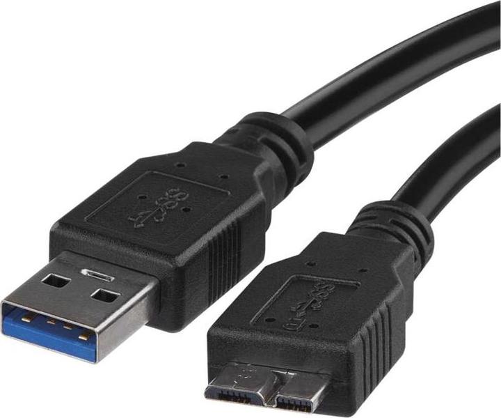 Actual product image Emos USB cable 3.0 A plug - Micro B plug 1m (1 m, USB 3.0)