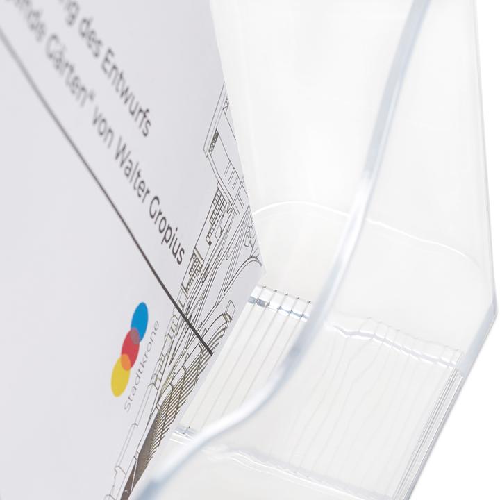 Actual product image Relaxdays 10x brochure stand (A5)