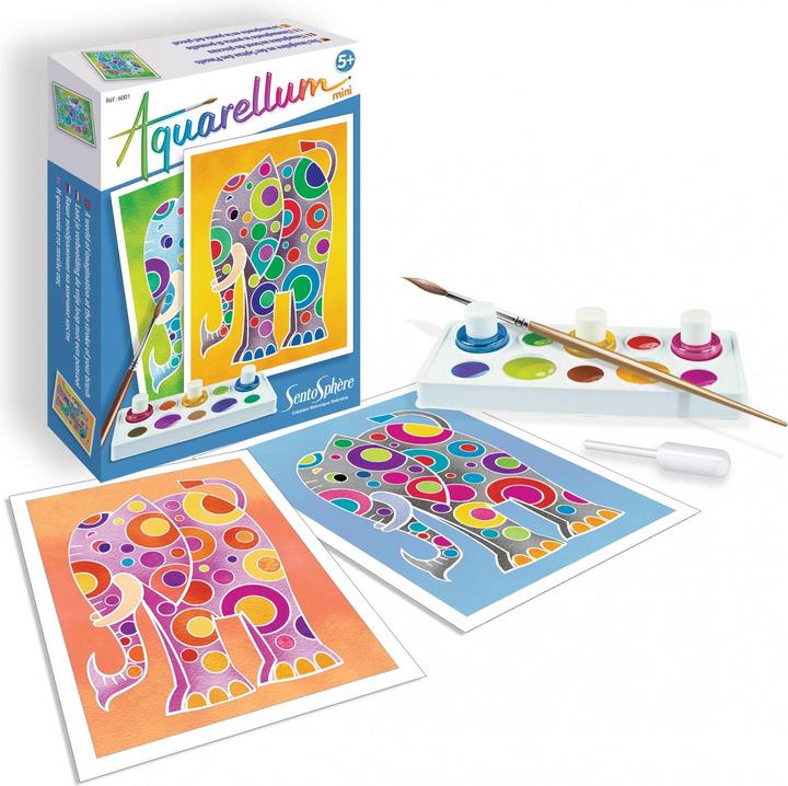 Produktbild Sentosphere aquarellum Mini-Elefanten