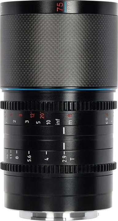 Sirui Saturn 75mm T2.9 1.6x Z75N Carbon Fiber Full-frame Anamorphic Nikon Z-Mount (Neutral Flare) (Nikon Z, Vollformat)