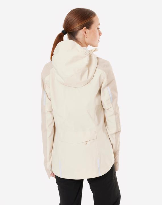 Actual product image Rockrider Bicycle rain jacket MTB Expl 700 ladies beige (XS)