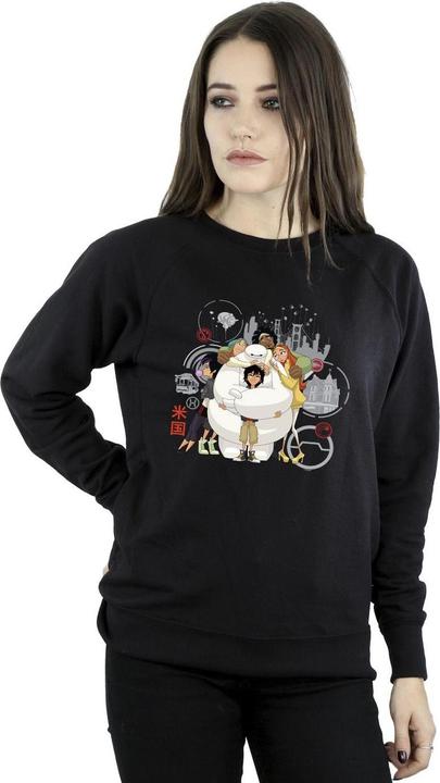Image du produit Disney - Sweat BIG HERO BAYMAX GROUP HUG - Femme (L)