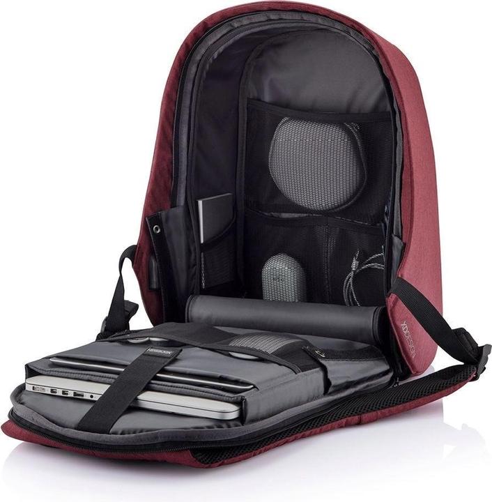 Produktbild XD Design Anti-Diebstahl-Rucksack Bobby Hero Small (Rot) (11.50 l)
