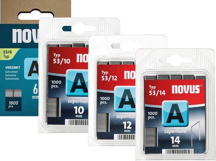 Produktbild Novus Feindrahtklammern A 53/8