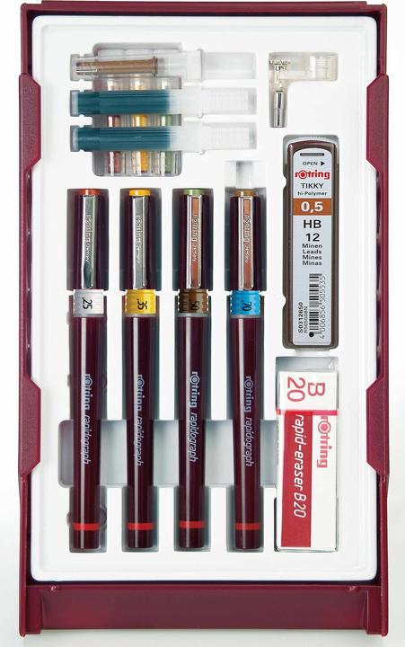 Produktbild Rotring Rapidograph Tuschefüller (Mehrfarbig)