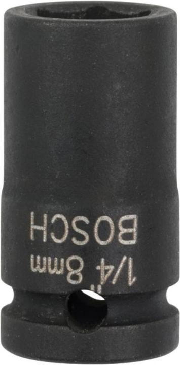Produktbild Bosch Professional Zubehör Steckschlüsseleinsatz, SW 8 mm, L 25 mm, 13 mm, M5, 12,7 mm (8 mm)