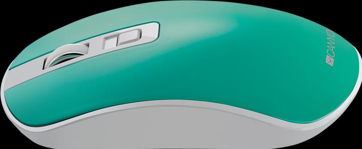 Actual product image Canyon Wireless rechargeable mouse with silent buttons MW-18, Aquamarine (Wireless)