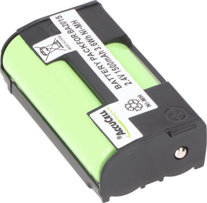 Image du produit XCell Akku passend für Sennheiser BA2015 Akku G2, G3, 009950 BA 2015, System 2015 (1 pcs, 160 mAh)