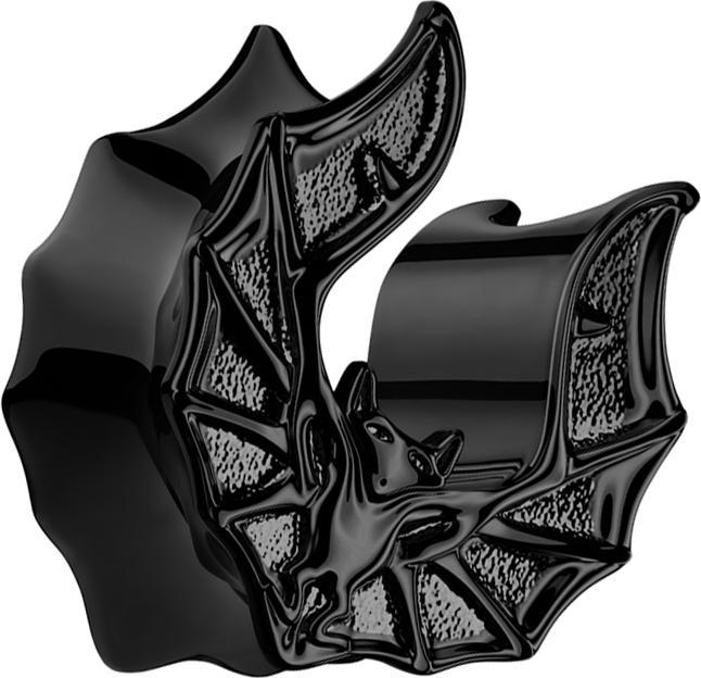 Actual product image Star Piercing Saddle black bat (without brass, Surgical steel 316L)