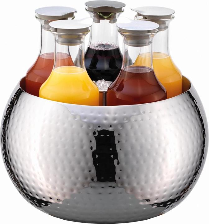 Produktbild Frilich CARAFINE Getränke-Set Quintet hammered 5x1,2Lt. Kunst.kar. (1.20 l)