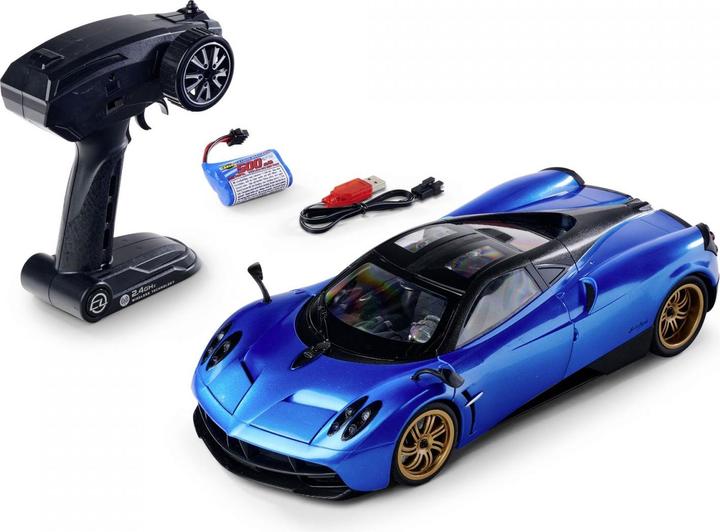 Immagine prodotto Carson 1:14 Pagani Huaira 2.4G 100% RTR blu (RTR pronto all'uso)