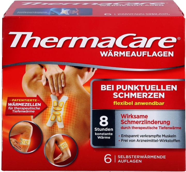 Actual product image Thermacare Heat pads effective pain relief, 6 pcs. patches (6 x)