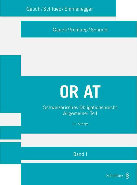 Immagine prodotto Schweizerisches Obligationenrecht Allgemeiner Teil (Tedesco, Jörg Schmid, 2020)